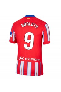 Fotbalové Dres Atletico Madrid Alexander Sorloth #9 Domácí Oblečení 2024-25 Krátký Rukáv